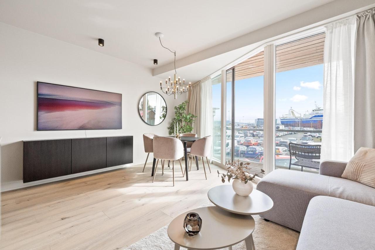 Brand New Downtown Harbor Apartment Reykjavík Buitenkant foto